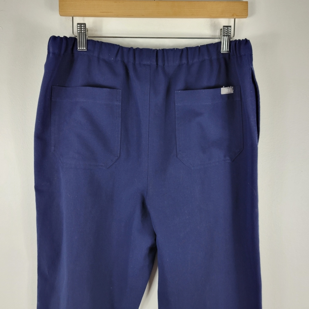 Figs Technical Collection Pull On Tie Waist Straight Leg Scrub Pants Tall - Picture 9 of 11